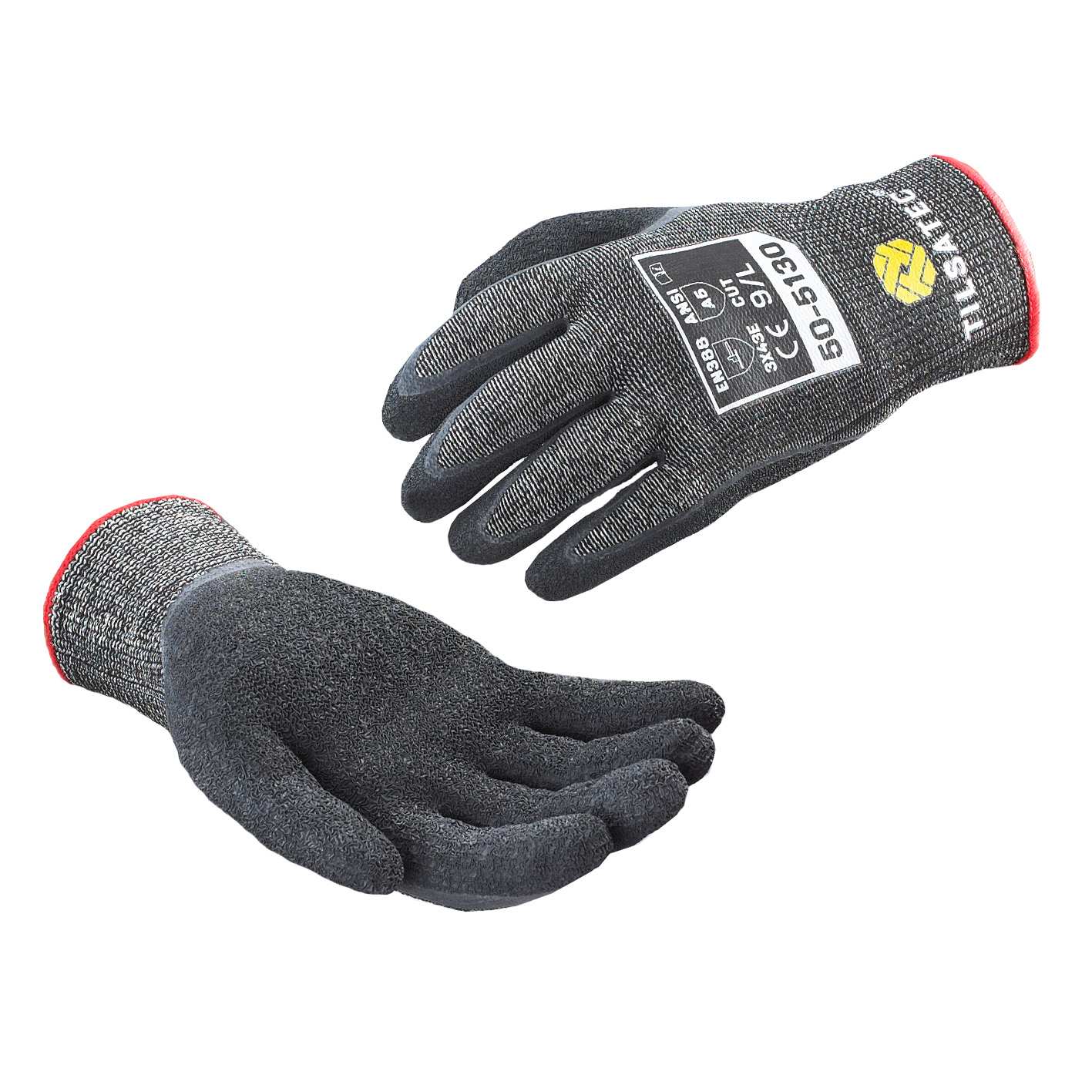 50-5130 Medium weight cut resistant latex palm coated glove