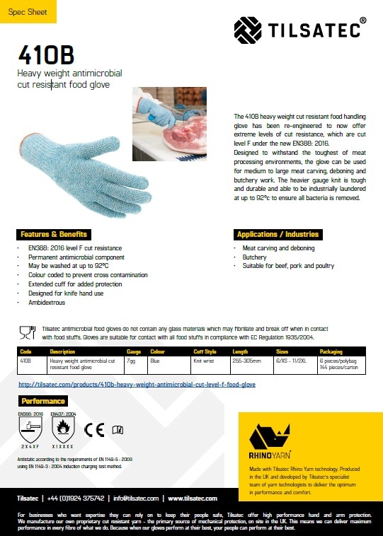 420b specification sheet