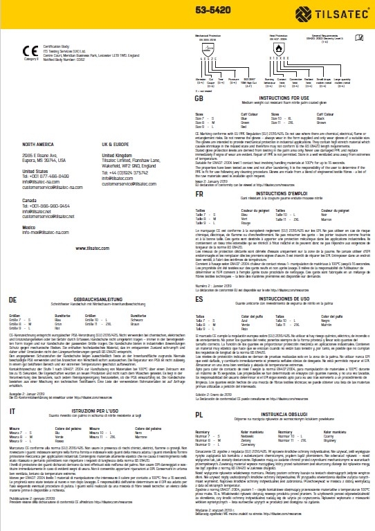 53-5420 user instructions